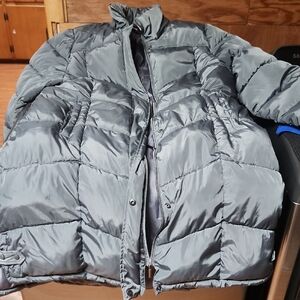 Big Chill Silver Gray Puffer Jacket